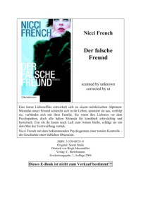 French Nicci — Der falsche Freund