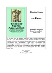 Theodor Storm — Am Kamin