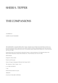 Tepper, Sheri S — The Companions
