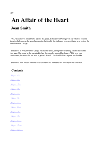 Smith Joan — An Affair Of The Heart