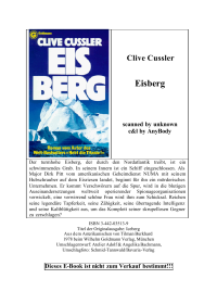 Cussler Clive — Eisberg