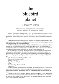 Young, Robert F — The Bluebird Planet