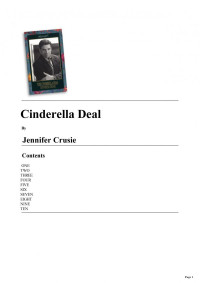 Crusie Jennifer — The Cinderella Deal