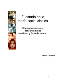 Colombo Rafael — El Estado En La Teoria Social Clasica