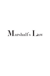 Agnew, Denise A — Marshall's Law