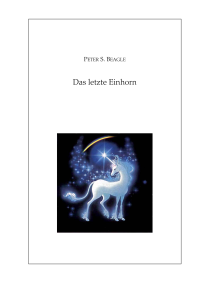 Beagle, Peter S — Das letzte Einhorn