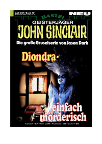 Dark , Jason  — Diondra-einfach mörderisch (1 of 2)