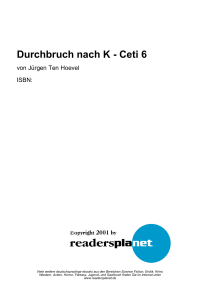 Hoevel, Jürgen Ten — Durchbruch nach K Ceti 6