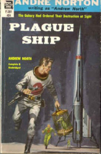 Andre Norton — Plague Ship (Vintage Ace SF, F-291)