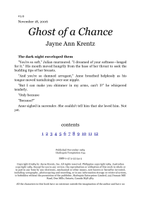 Krentz, Jayne Ann — Ghost Of A Chance