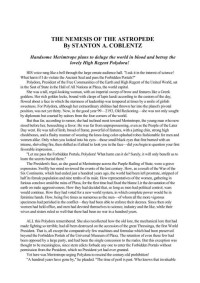 Stanton Arthur Coblentz — The Nemesis of the Astropede
