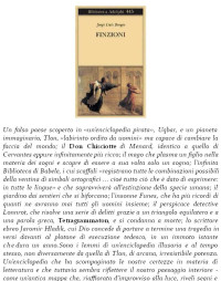 Jorge L. Borges, Antonio Melis (editor) — Finzioni