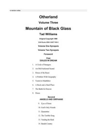 Williams Tad — Mountain of Black Glass