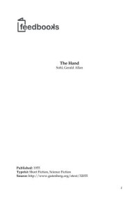 Sohl, Gerald Allan — The Hand