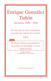 Gonzalez Tuñon Enrique — Narrativa 1920