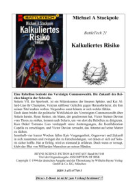 Stackpole, Michael A — Kalkuliertes Risiko