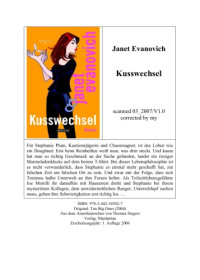 Evanovich Janet — Kusswechsel