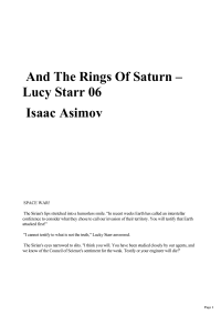Isaac Asimov — Lucky Starr And the Rings of Saturn