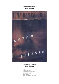 Jonathan Carroll — After Silence