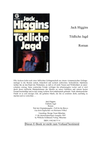 Higgins Jack — T dliche Jagd