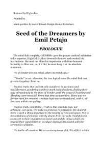 Petaja Emil — Seed of the Dreamers