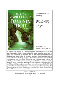 Bradley, Marion Zimmer — Dämonenlicht