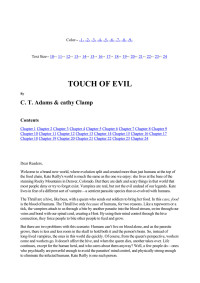 Adams C T; Clamp Cathy — Touch Of Evil