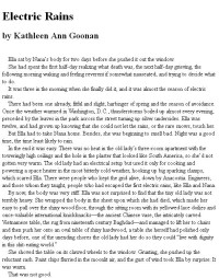 Goonan, Kathleen Ann — Electric Rains # SS