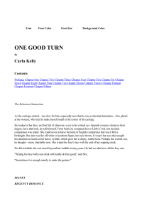 Kelly Carla — One Good Turn