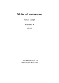 Leigh Jackie — Nichts soll uns trennen