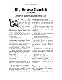 Moran Neil — Big House Gambit