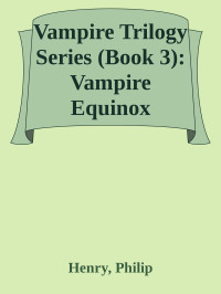 Henry Philip — Vampire Equinox