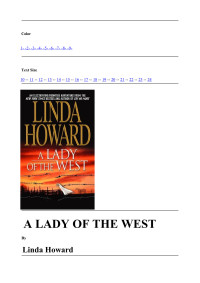 Howard Linda — A lady of the West