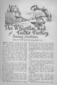 Jackson Emery — The Whistlin Kid Talks Turkey