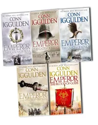 Conn Iggulden — The Emperor Series, 5 Books Collection Pack Set (The Gates of Rome, The Death of Kings, The Field of Swords,The Gods of War, The Blood of Gods)