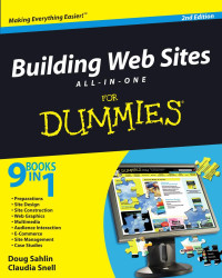 Snell Claudia; Sahlin Doug — Building Web Sites All-In-One for Dummies