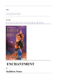 Nance Kathleen — Enchantment