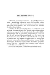 Purdy Brandy — The Ripper's Wife