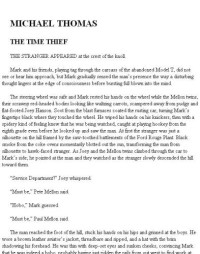 Thomas Michael — The Time Thief