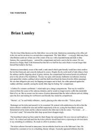 Lumley Brian — The Whisperer