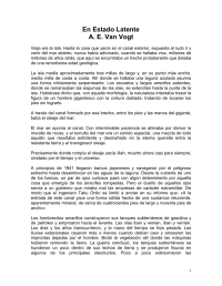 Van Vogt, Alfred E — En Estado Latente