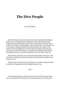 Davidson Avram — The Dive People