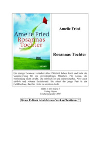 Fried Amelie — Rosannas Tochter