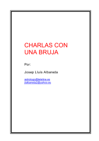 Albareda Josep — Charlas Con Un Bruja