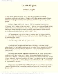 Knight Damon — Los Analogos