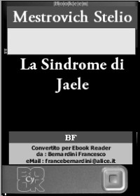 STELVIO MESTROVICH — La Sindrome di Jaele