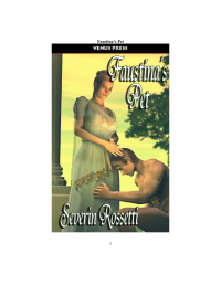 Rossetti Severin — Faustina's Pet