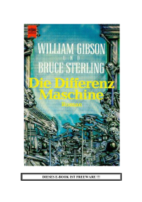 Gibson William; Sterling Bruce — Die Differenz Maschine