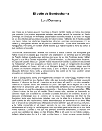 Dunsany Lord — El Botin de Bombasharna