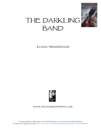 Henderson Jason — The Darkling Band